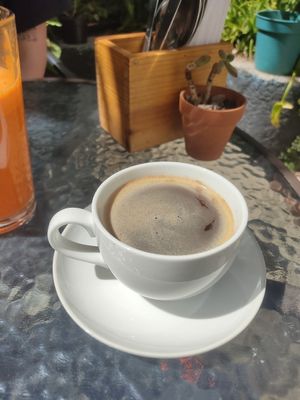 Cafe Americano at Te Quiero Verde in San Cristobal De Las Casas