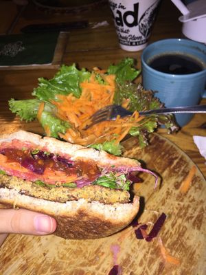 hamburguesa taj mahal at Te Quiero Verde in San Cristobal De Las Casas