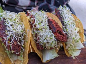 Tacos at Te Quiero Verde in San Cristobal De Las Casas