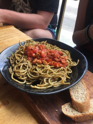Pesto at Te Quiero Verde in San Cristobal De Las Casas