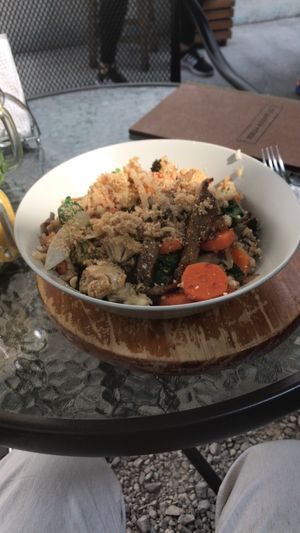 Rice with vegetables  at Te Quiero Verde in San Cristobal De Las Casas