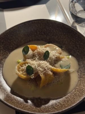 Pumpkin tortellinii  at Galáxia Skyfood | Skybar in Funchal