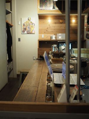 counter seat  at Curry restaurant PACE - 咖哩食堂PACE in Sapporo