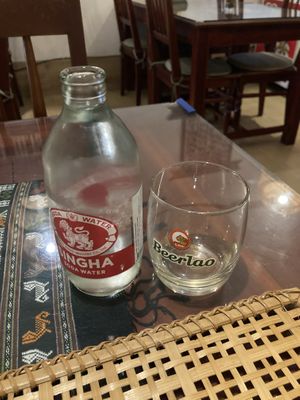 Soda water  at Sanga Hostel and Souvenir in Pakxe