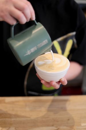 Café Latté at MAMÉ  in Orleans