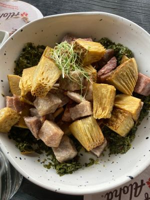 Kalo and Cassava at The Temple Bar Kona in Kailua Kona