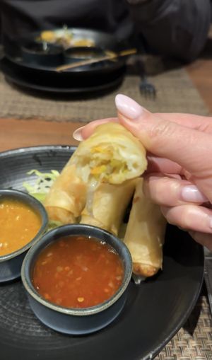 Spring rolls  at Spice I Am  in Worthing