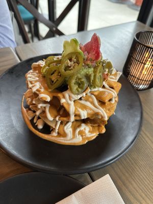 Nachos Verde  at PlantMade By Bar Verde  in New York City