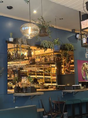 Bar area   at PlantMade By Bar Verde  in New York City