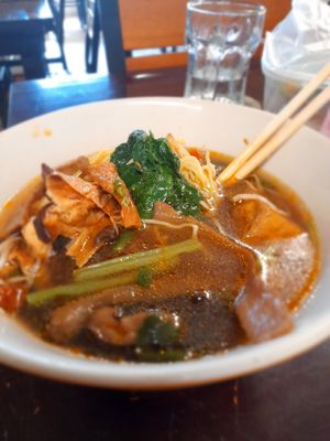 My take away vegan noodles at home #Veganuary at Tuệ thanh in Ho Chi Minh City