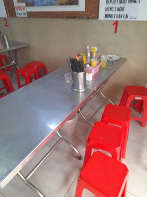 Inside dining table #Veganuary at An Đông in Ho Chi Minh City