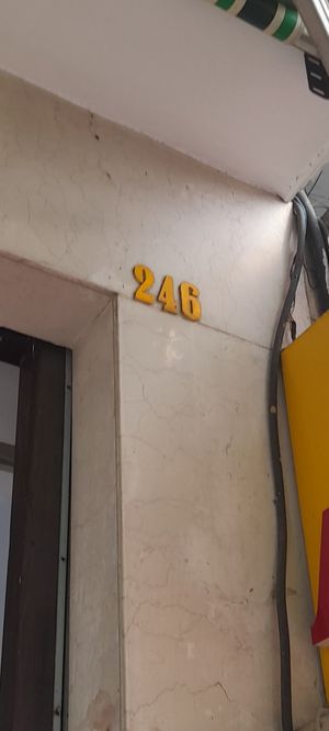 Street number closeup #Veganuary at An Đông in Ho Chi Minh City