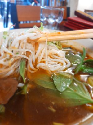 My noodles take away at home #Veganuary at An Đông in Ho Chi Minh City