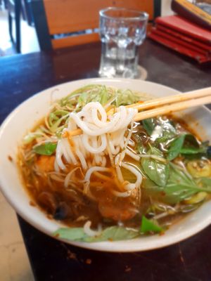 My noodles eating at home #Veganuary at An Đông in Ho Chi Minh City