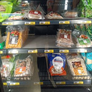 Vegan freezer at Asian Food Connection  in Wantirna South