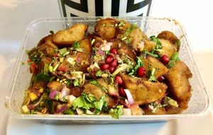 Purani dilli ki aloo chaat at Chaat Bazaar - JVC in Dubai