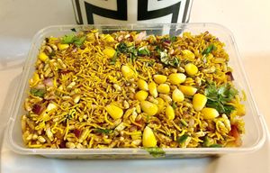 Corn bhel  at Chaat Bazaar - JVC in Dubai