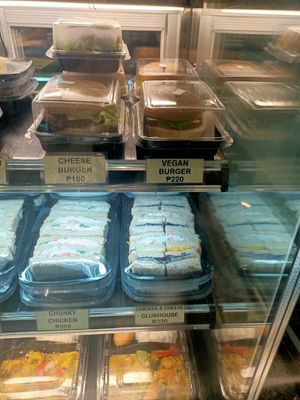 Vegan Burger at MNL - Central Cafe - T2 in Pasay