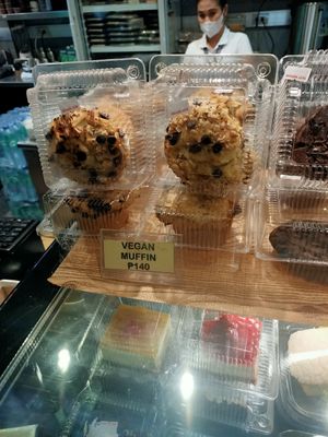 Vegan Muffins at MNL - Central Cafe - T2 in Pasay
