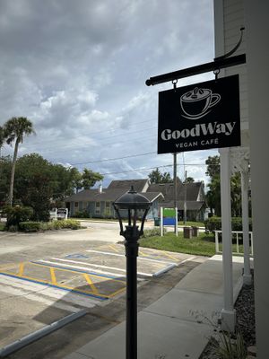 Store front  at Good Way Cafe in Longwood
