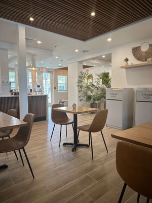 Indoor Seating  at Good Way Cafe in Longwood