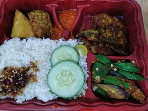 Mock ayam penyet at $8++ at Gokul Raas Vegetarian - Little India in Central Singapore