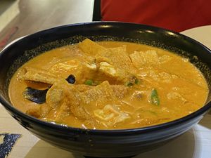 Curry vegetables at Gokul Raas Vegetarian - Little India in Central Singapore