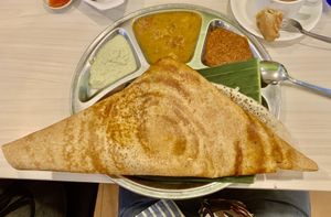   at Gokul Raas Vegetarian - Little India in Central Singapore