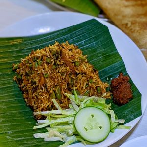 Nasi Goreng Kampong at Gokul Raas Vegetarian - Little India in Central Singapore