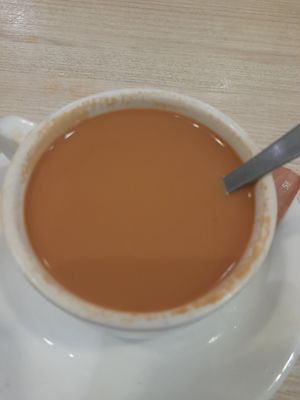 Masala tea at Gokul Raas Vegetarian - Little India in Central Singapore