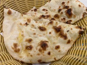 Butter nann  at Gokul Raas Vegetarian - Little India in Central Singapore