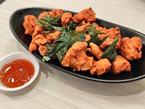 Gobi 65 at Gokul Raas Vegetarian - Little India in Central Singapore