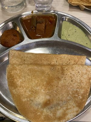 Dosa  at Gokul Raas Vegetarian - Little India in Central Singapore