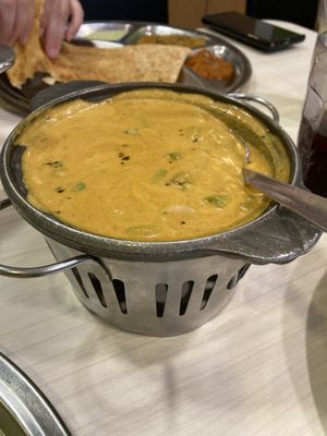 Korma  at Gokul Raas Vegetarian - Little India in Central Singapore