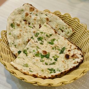 Vegan Sesame Naan at Gokul Raas Vegetarian - Little India in Central Singapore