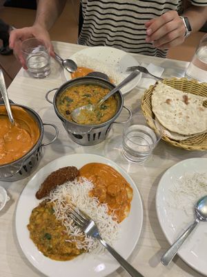   at Gokul Raas Vegetarian - Little India in Central Singapore