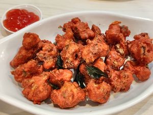 Gobi 65 at Gokul Raas Vegetarian - Little India in Central Singapore