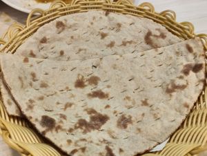 Tandoori bread at Gokul Raas Vegetarian - Little India in Central Singapore