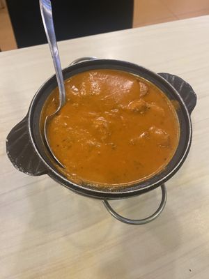 Butter chickenn  at Gokul Raas Vegetarian - Little India in Central Singapore