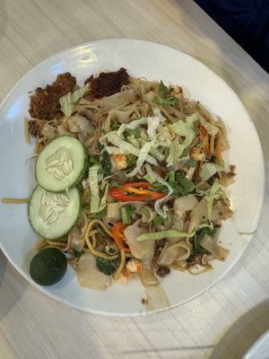Signature Gokul Hokkien Mee  at Gokul Raas Vegetarian - Little India in Central Singapore