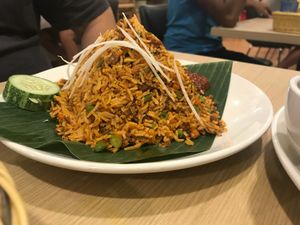 Nasi goreng sambal at Gokul Raas Vegetarian - Little India in Central Singapore