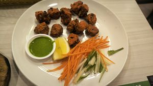Chicken tikka at Gokul Raas Vegetarian - Little India in Central Singapore