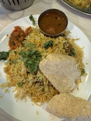   at Gokul Raas Vegetarian - Little India in Central Singapore