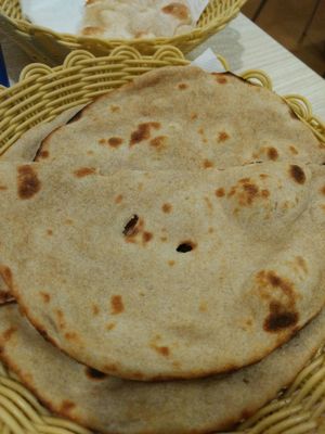 Roti at Gokul Raas Vegetarian - Little India in Central Singapore