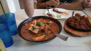 Awesome Vegan Mee Siam at Gokul Raas Vegetarian - Little India in Central Singapore