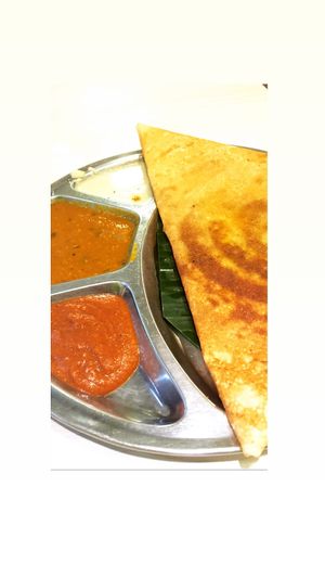 Dosa  at Gokul Raas Vegetarian - Little India in Central Singapore