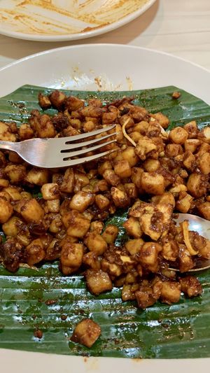 Carrot cake (not a dessert but a starter :)!!)  at Gokul Raas Vegetarian - Little India in Central Singapore