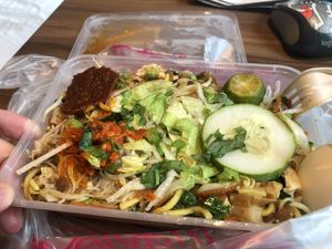 Signature Gokul Hokkien mee at Gokul Raas Vegetarian - Little India in Central Singapore