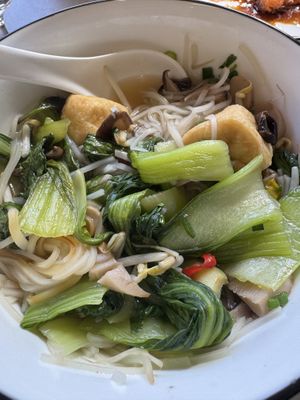 Vegan pho  at Red Lotus in Ann Arbor