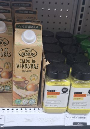 Sazonadores vegetales at YEMA in Mexico City